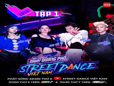 Street Dance Việt Nam tập 1: Host Trấn Thành, 4 Captain cùng dàn tuyển thủ chào sân cực cháy