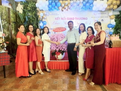 Hội doanh nghiệp quận Gò Vấp - CLB Nữ Doanh nhân W-GBA tổ chức Kết nối Giao thương chúc mừng ngày 8/3