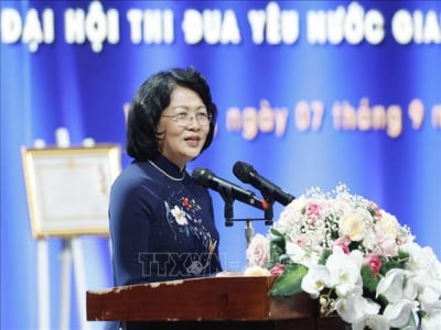 Phó Chủ tịch nước dự Lễ kỷ niệm 50 năm Ngày VTV phát sóng chương trình truyền hình đầu tiên