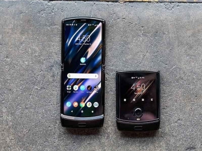 Cận cảnh chiếc điện thoại Motorola Razr 5G chính thức ra mắt