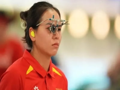 Trịnh Thu Vinh vào chung kết 25 m súng ngắn nữ Olympic 2024