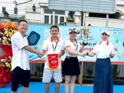 Giải trải nghiệm Pickleball Doanh Nhân lần đầu tiên tổ chức tại Tp. Hồ Chí Minh