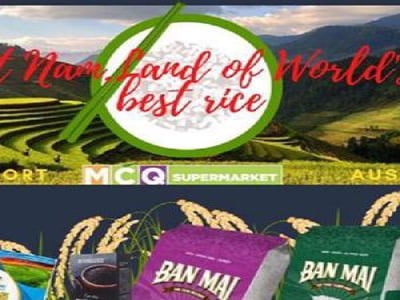 Gạo Việt Nam đã chiếm được "cảm tình" của người dân Australia