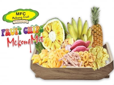 Mekong Fruit nỗ lực khẳng định vị trí trên thị trường trái cây sấy.