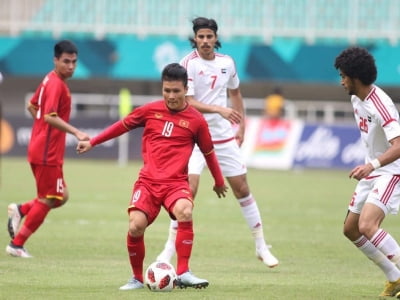 Trực tiếp bóng đá U23 Việt Nam - U23 UAE